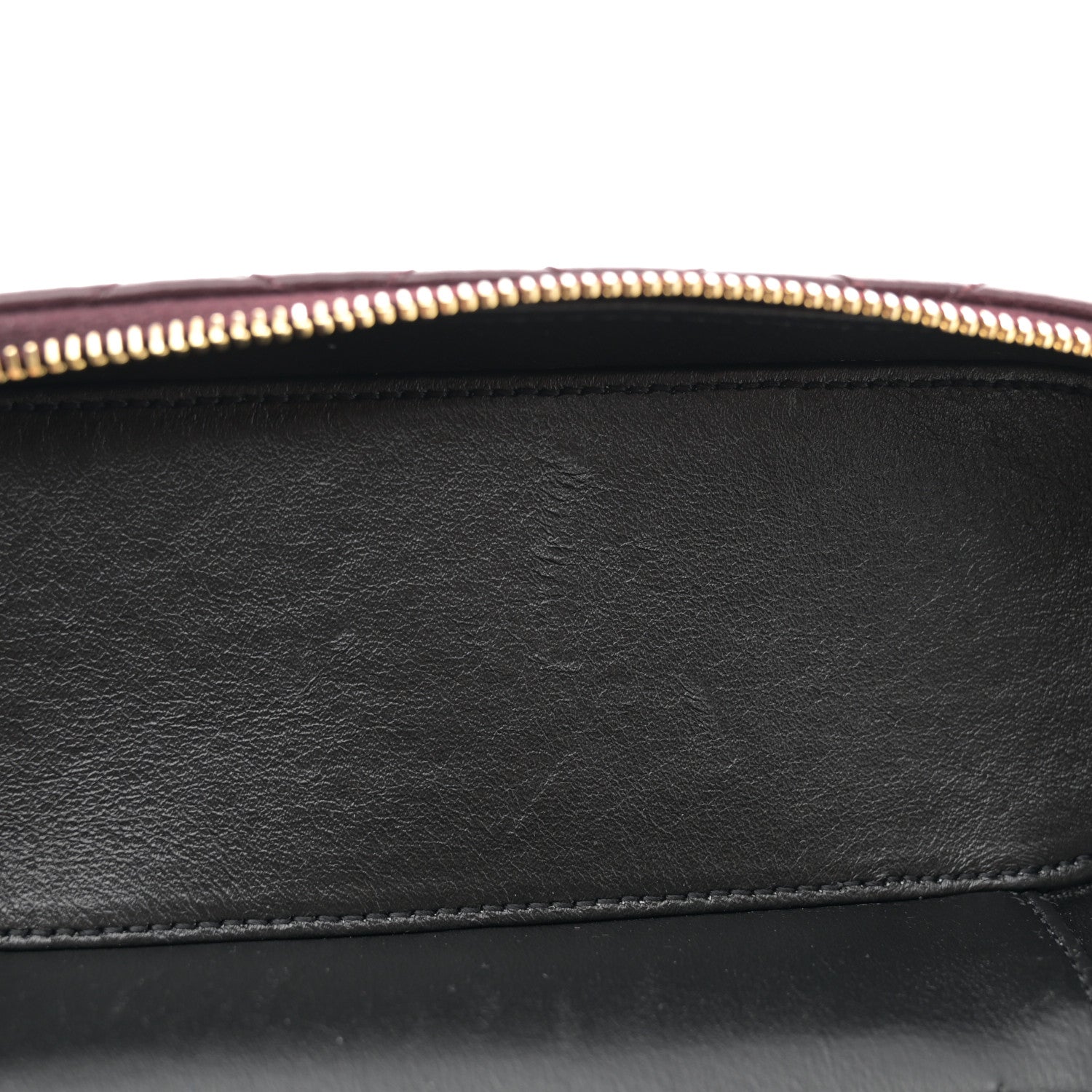 Saint Laurent Lambskin Quilted Mini Gaby Vanity Case Rouge Cabernet 12 of 13