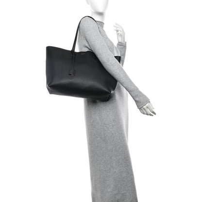 Saint Laurent Calfskin Large Shopping Tote Black 2 of 13