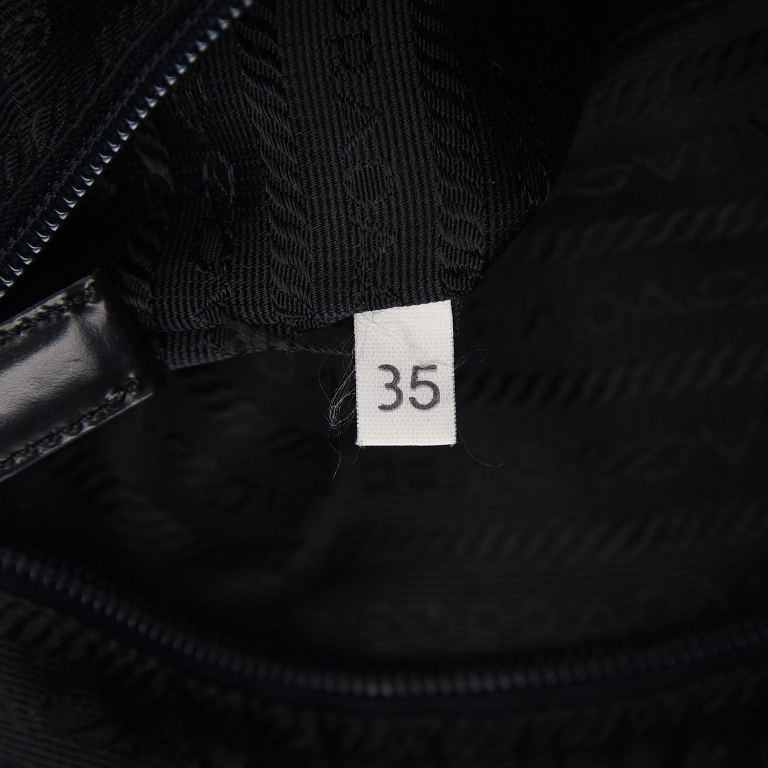Prada Nylon Vela Medium Backpack Black 7 of 7