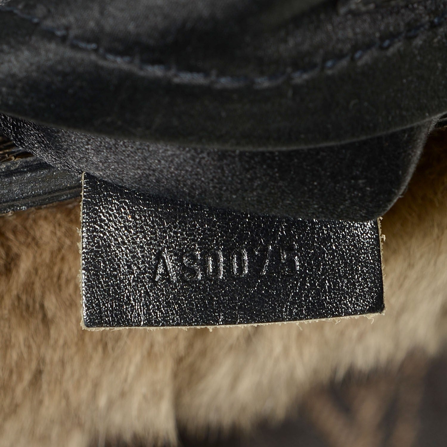 Louis Vuitton Monogram Denim Chinchilla Lizard Trapeze PM 7 of 7