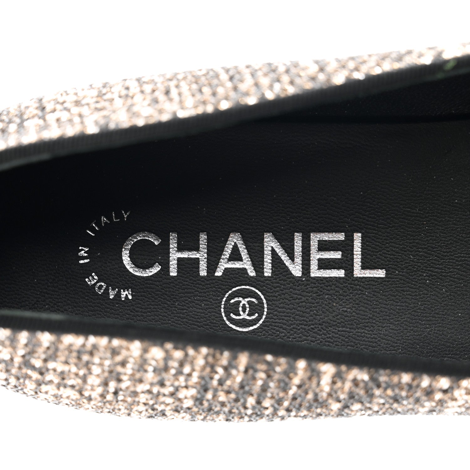 Chanel Fantasy Fabric Grosgrain CC Mocassin Loafers 41 Pink Black 7 of 9