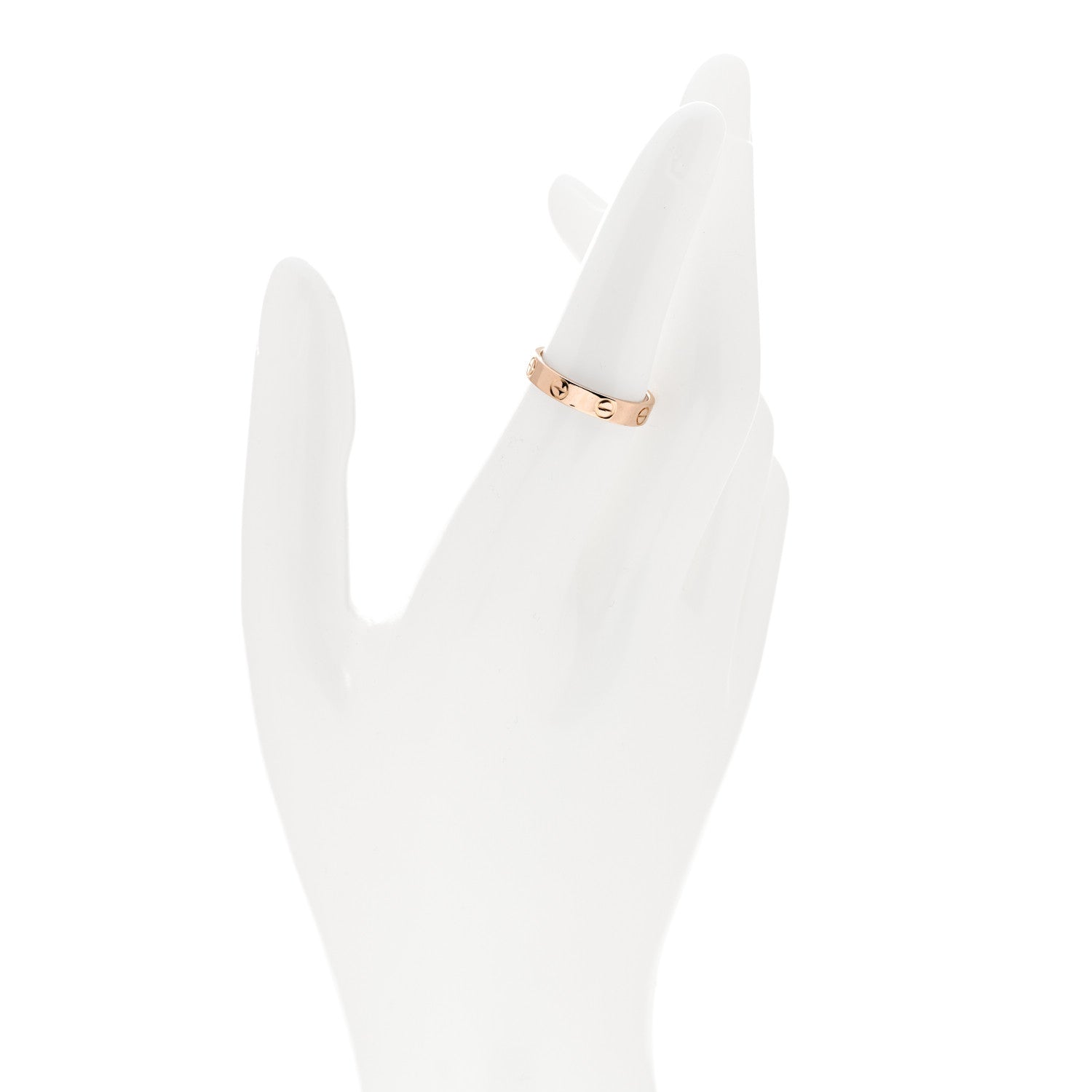 Cartier 18K Pink Gold 3.5mm LOVE Wedding Band Ring 52 6 2 of 5