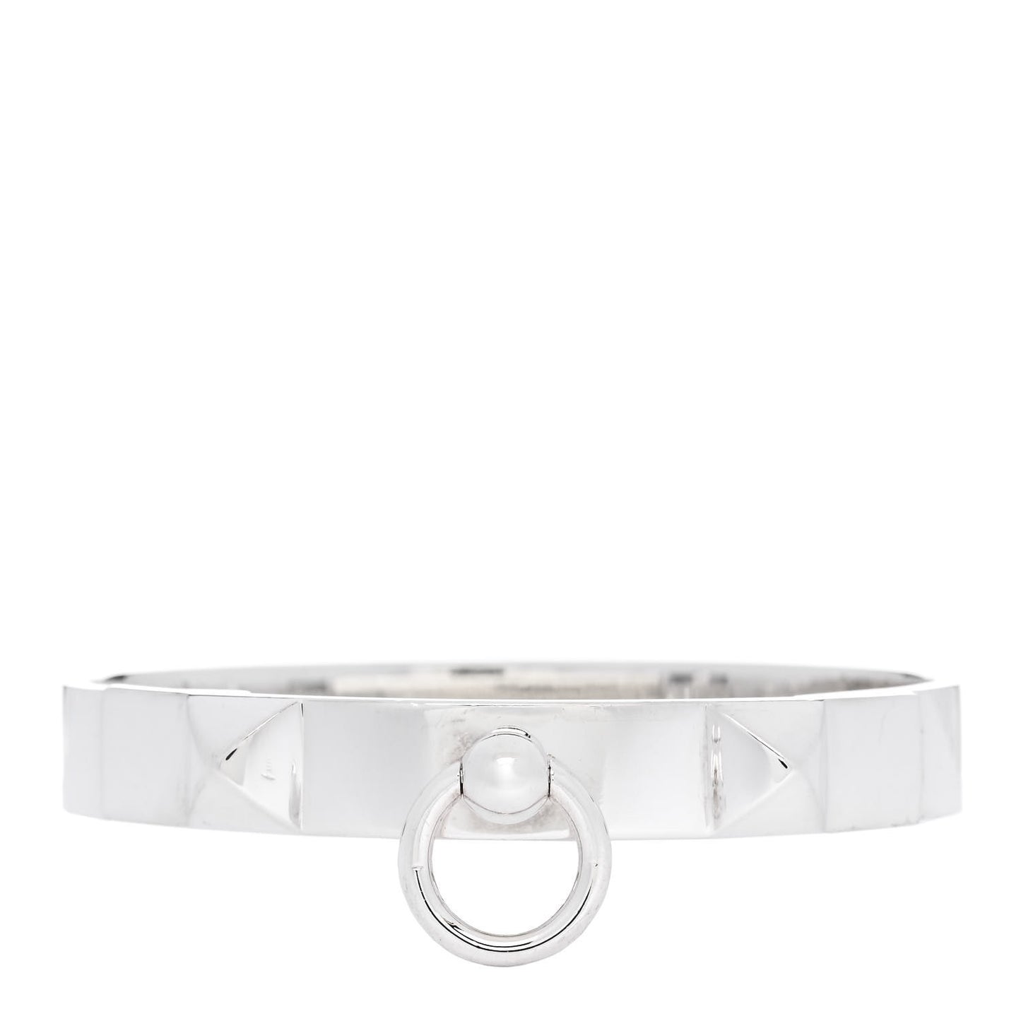 Sterling Silver PM Collier De Chien Bracelet LG