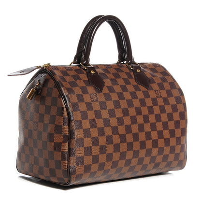 Louis Vuitton Damier Ebene Speedy 30 3 of 7