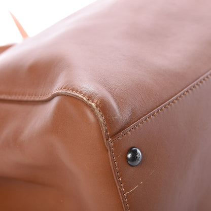 Fendi Vitello Suede Large Peekaboo Iconic Satchel Cuoio Rame Moro 11 of 15