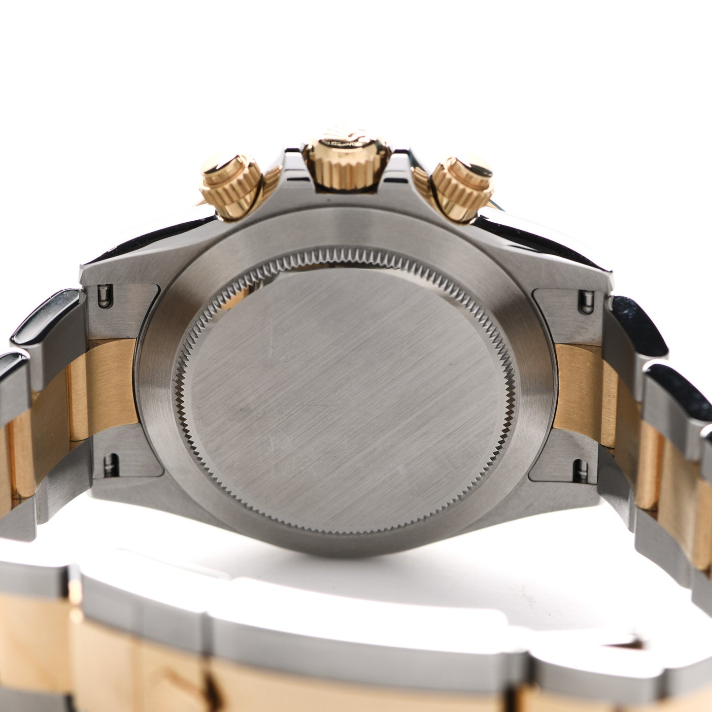 Stainless Steel 18K Yellow Gold 40mm Oyster Perpetual Cosmograph Daytona Watch Champagne 116503
