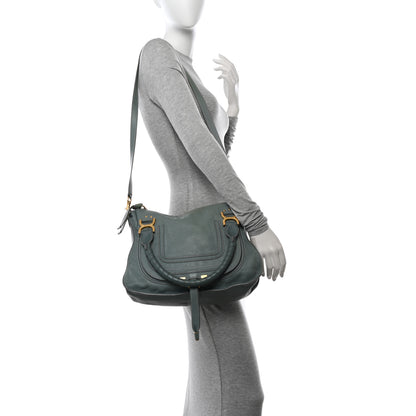 Chloe Calfskin Medium Marcie Satchel Fresh Mint 2 of 21