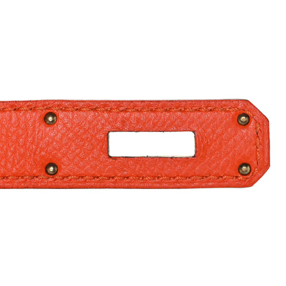 Hermes Epsom Kelly Sellier 28 Orange Poppy 27 of 42