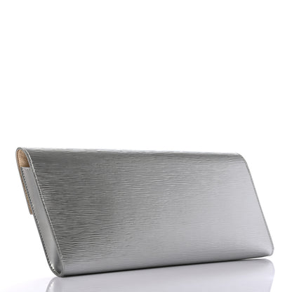 Louis Vuitton Epi Blade Clutch Silver 4 of 8