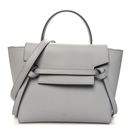 Celine Grained Calfskin Micro Belt Bag Cloud 1 of 12