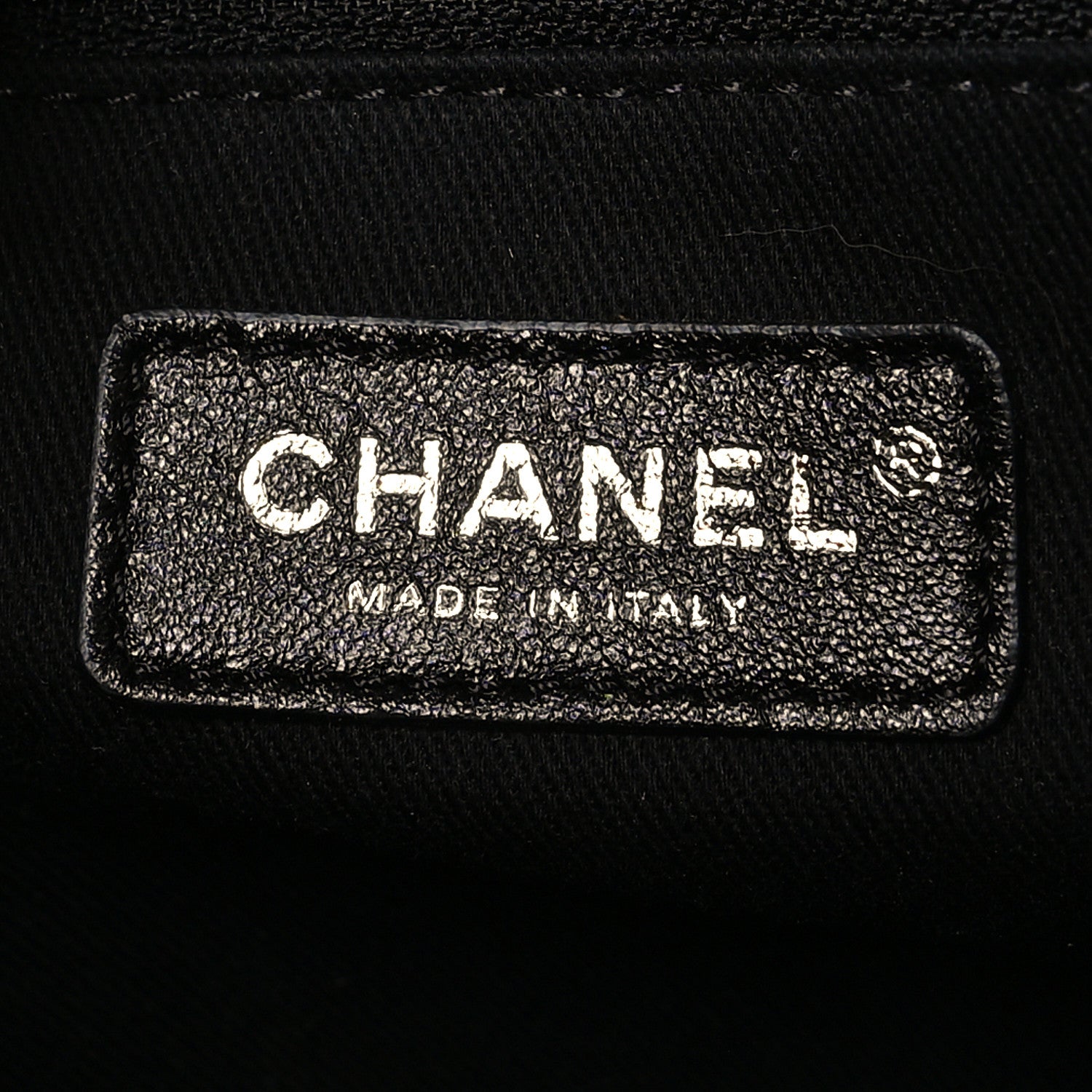 Chanel Mixed Fibers Striped Small Deauville Tote Black 6 of 10