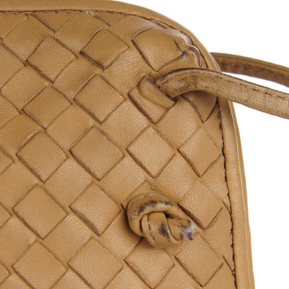 Bottega Veneta Nappa Intrecciato Pillow Crossbody Messenger Camel 11 of 14
