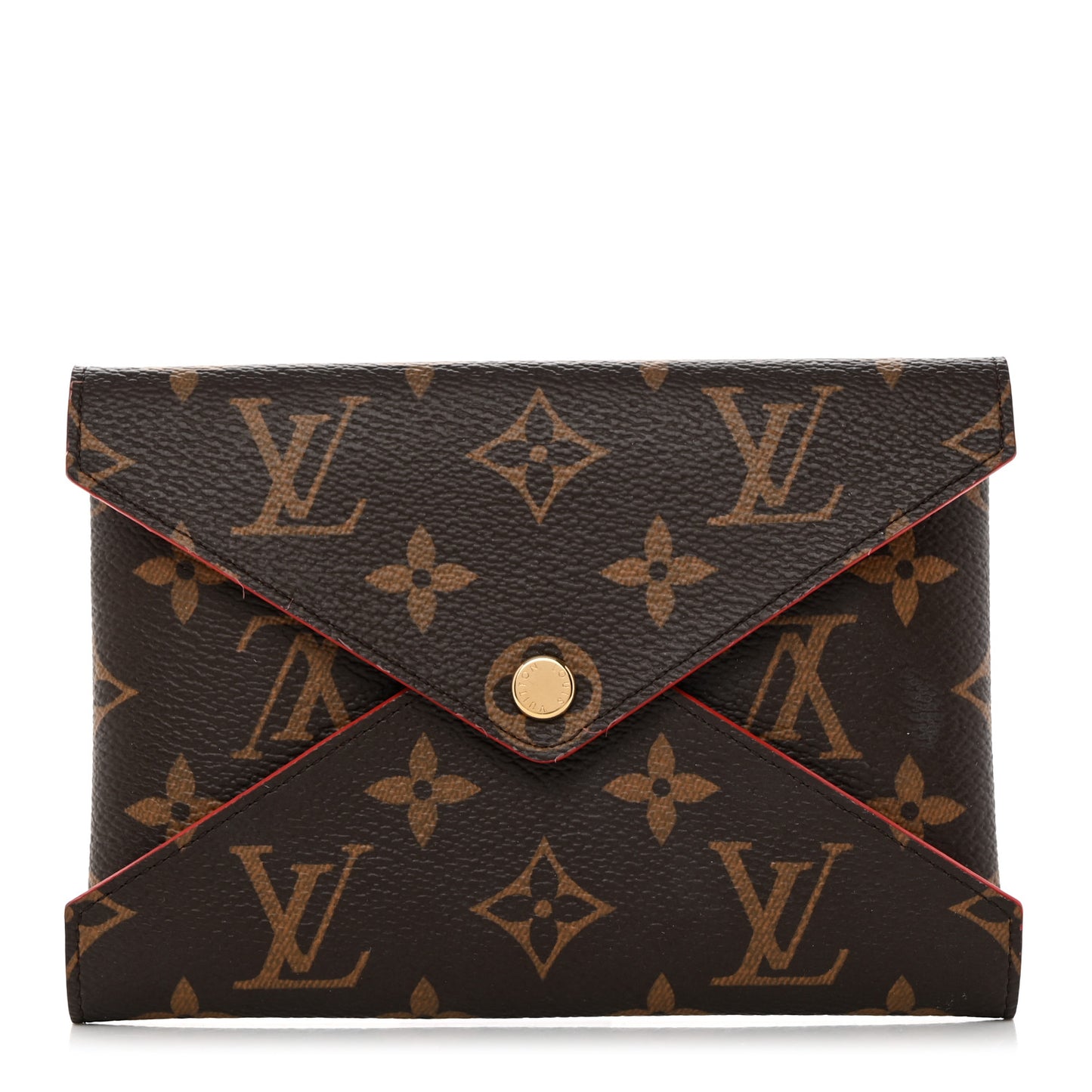 Monogram Medium Kirigami Pochette Insert Coquelicot