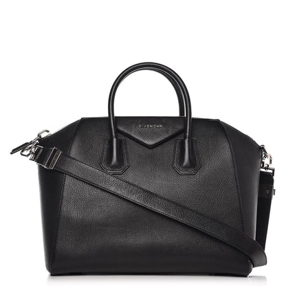 Givenchy Sugar Goatskin Medium Antigona Black 1 of 12
