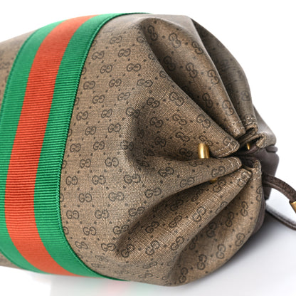 Gucci Mini Vintage GG Supreme Monogram Web Butterfly New Candy Crossbody Beige New Acero 8 of 8