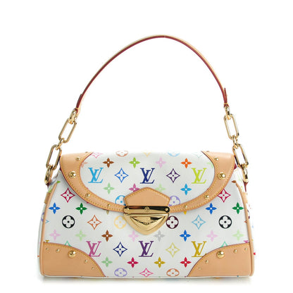 Louis Vuitton Monogram Multicolor Beverly MM White 1 of 7