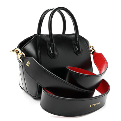 Givenchy Box Calfskin Toy Antigona Black Red 3 of 9