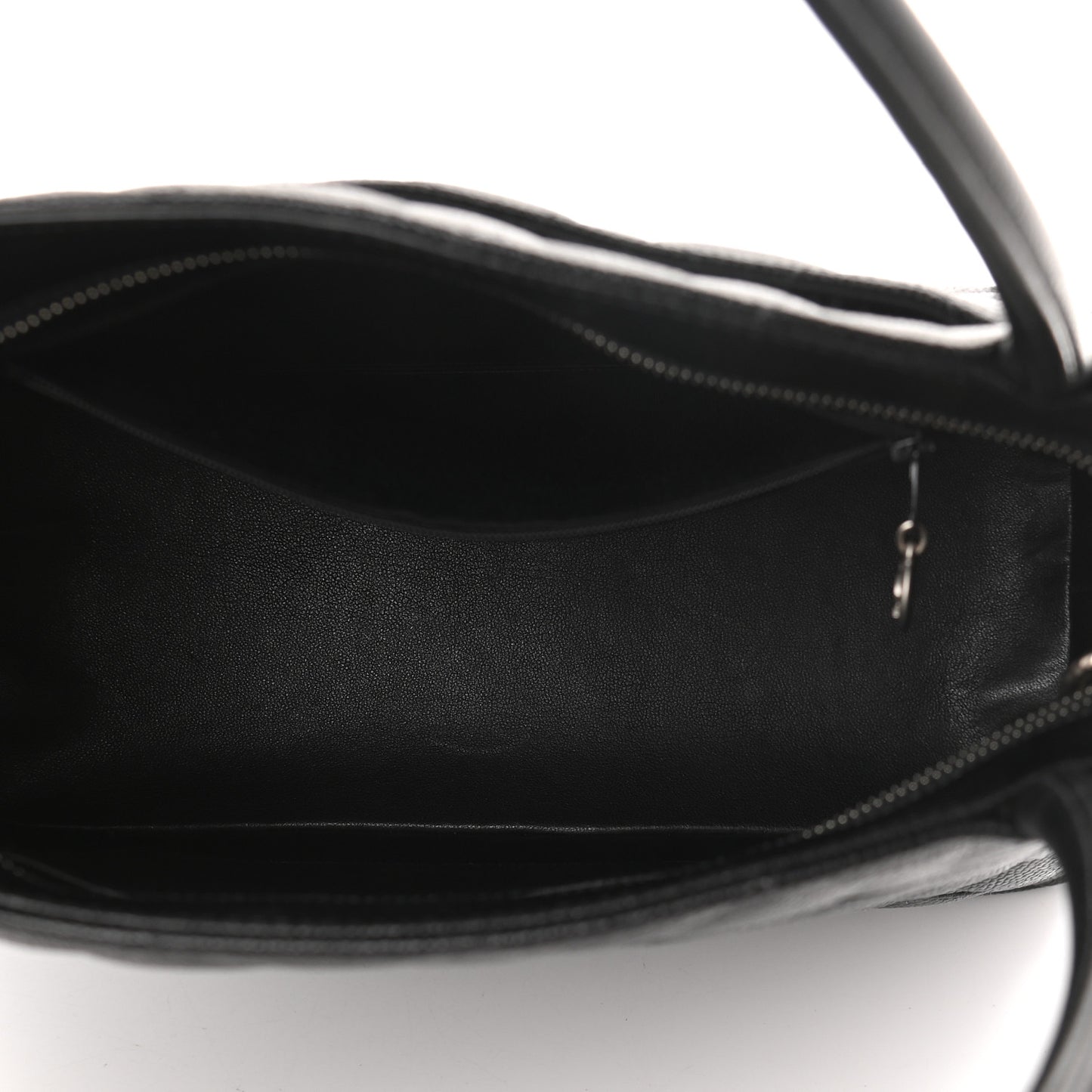 Caviar Quilted Medallion Tote Black