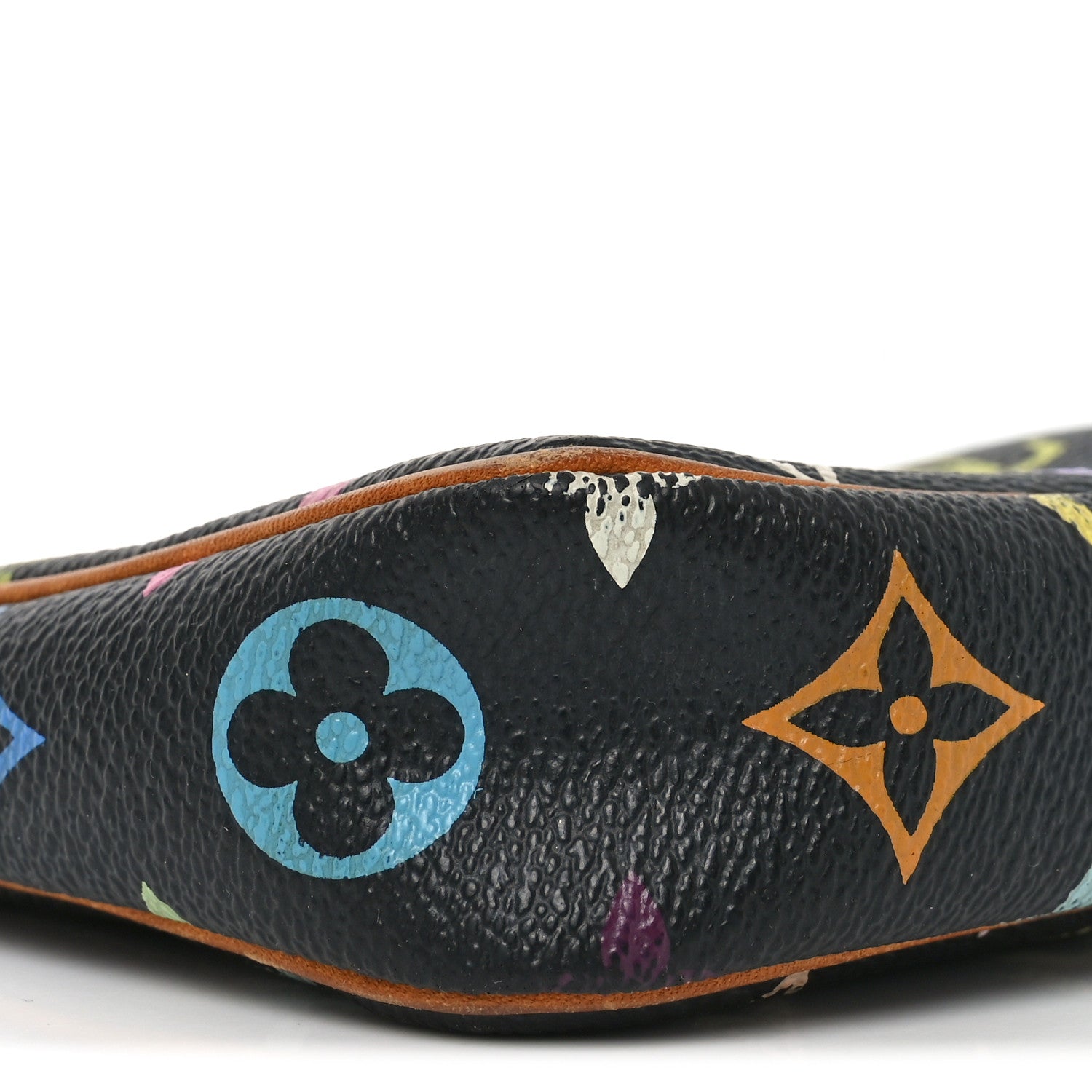 Louis Vuitton Monogram Multicolor Pochette Accessories Black 8 of 10