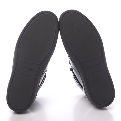 Saint Laurent Patent Court Classic SL/10H High Top Sneakers 43 Black 5 of 9