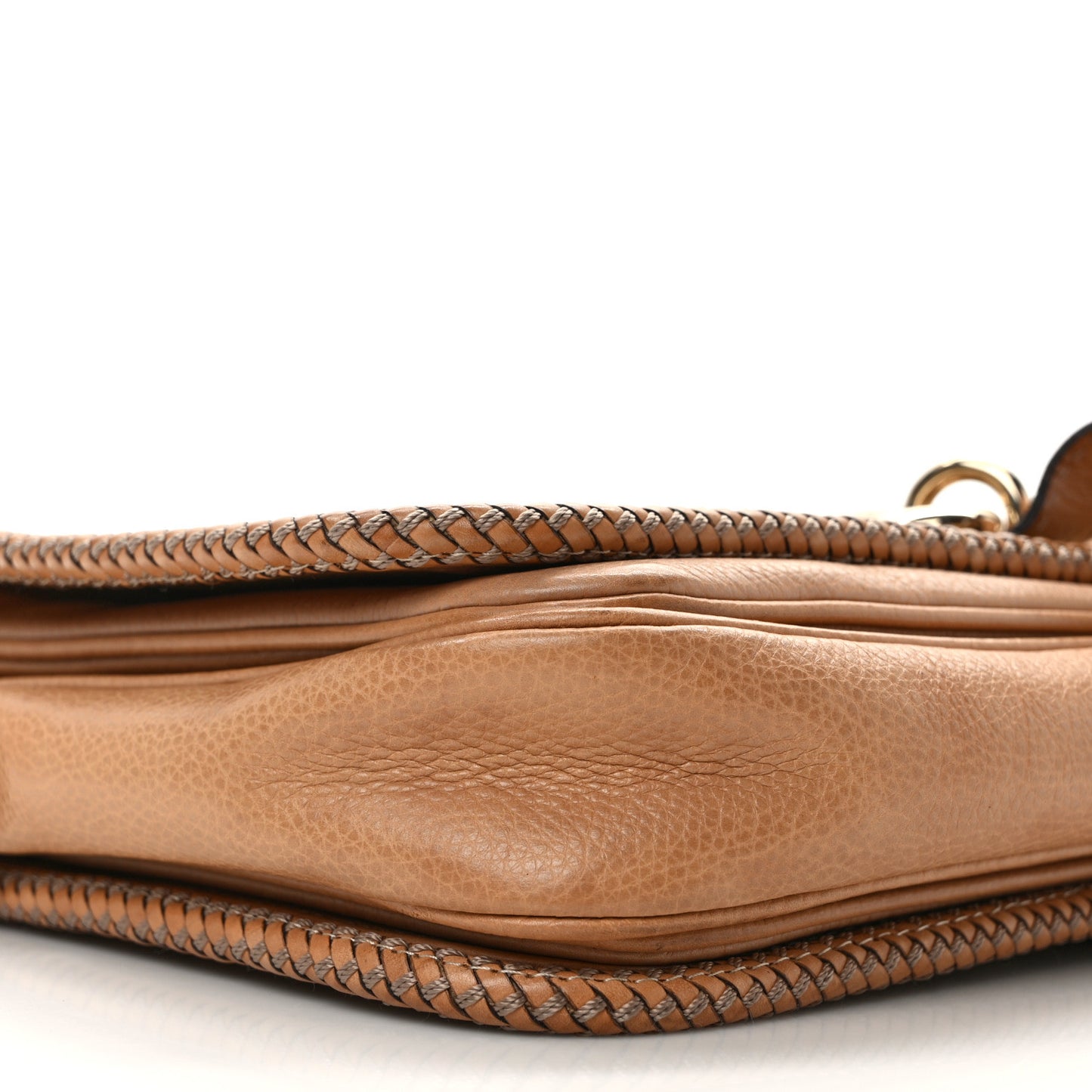Monogram Medium Marrakech Flap Messenger Bag Beige Brown