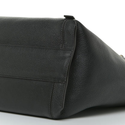Chloe Smooth Calfskin Medium Milo Shopping Tote Black 9 of 12