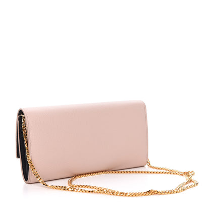 Alexander McQueen Pebbled Calfskin Skull Wallet on Chain Teint 3 of 12