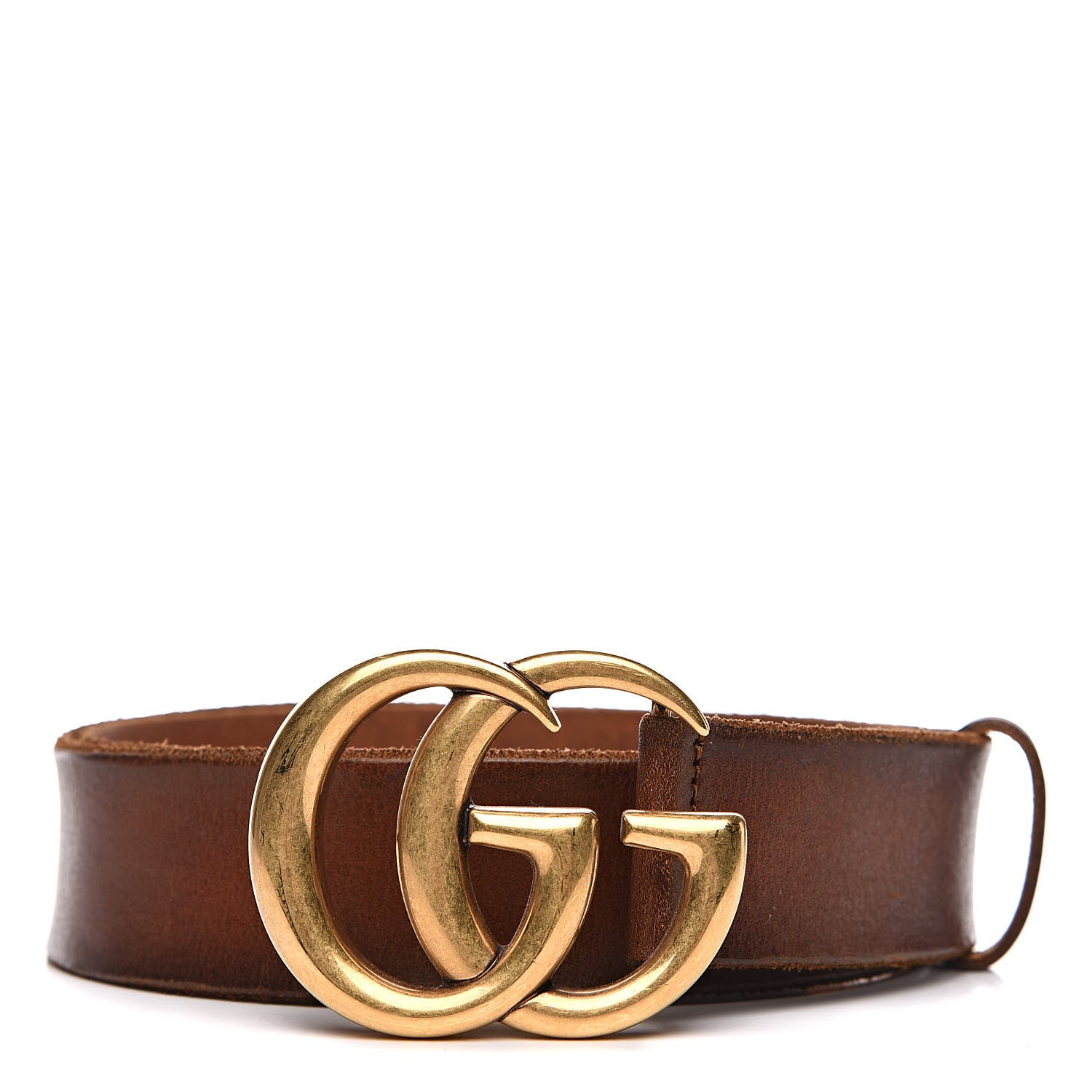 Gucci Faded Calfskin Double G 40mm Belt 90 36 Cuir 1 of 8