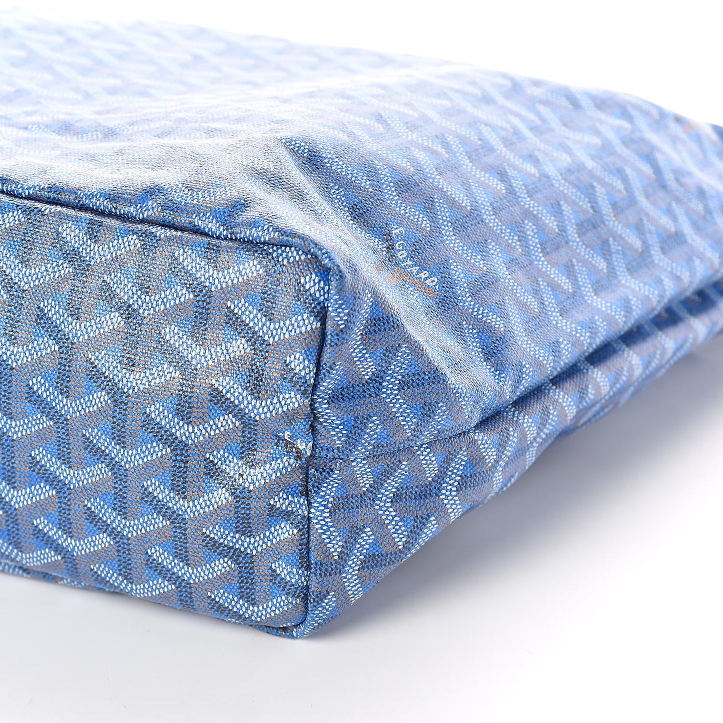 Goyardine Fidji Zip Hobo Sky Blue