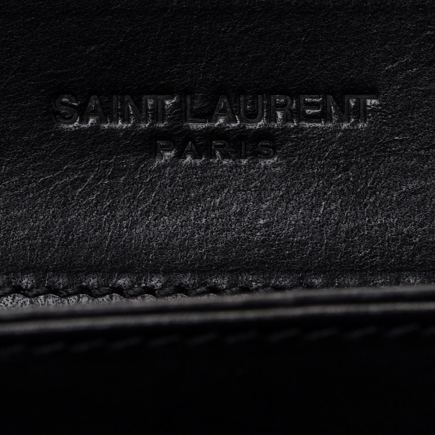Saint Laurent Shearling Toy Loulou Shoulder Bag Black 7 of 12