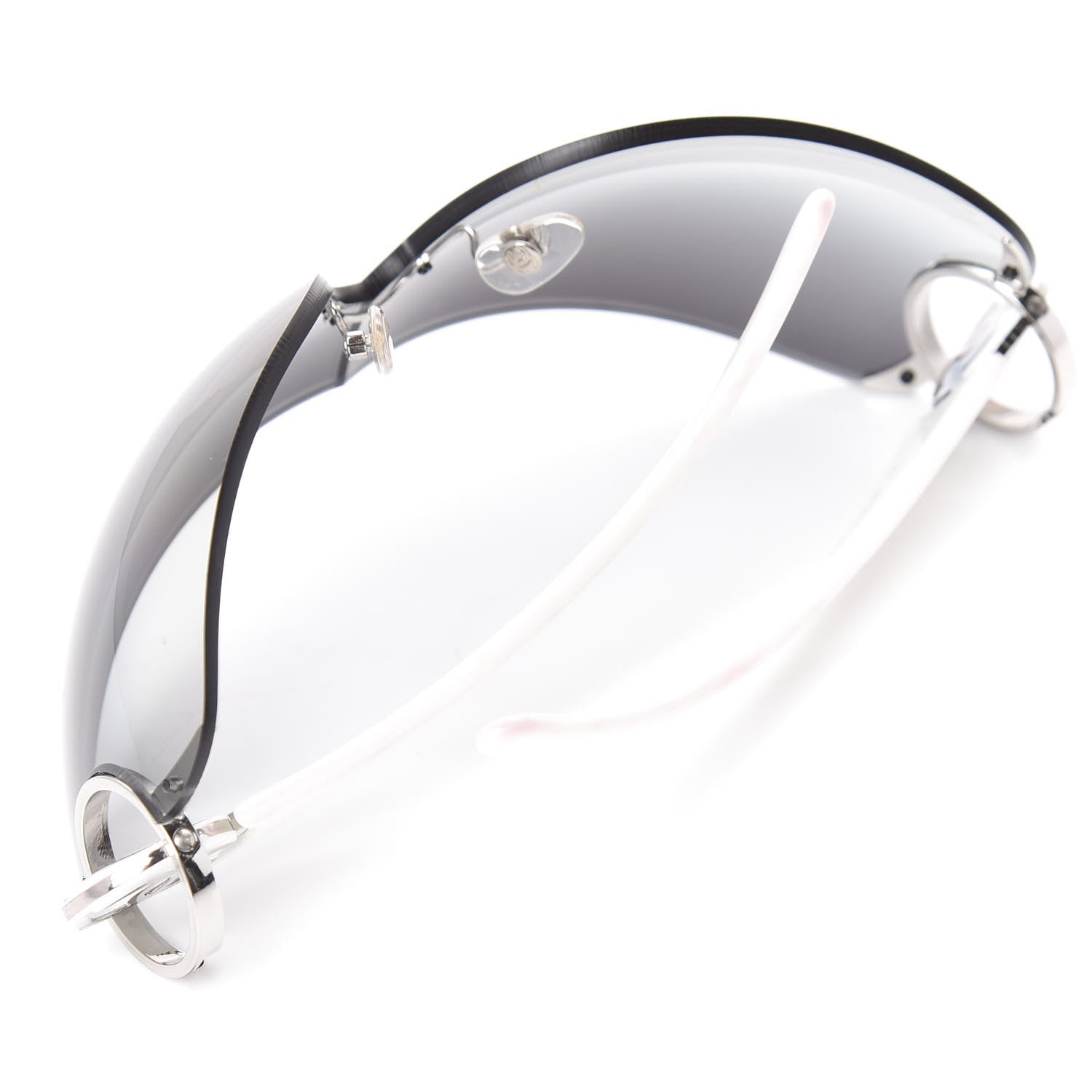 Chanel CC Sunglasses 4145 White 8 of 10