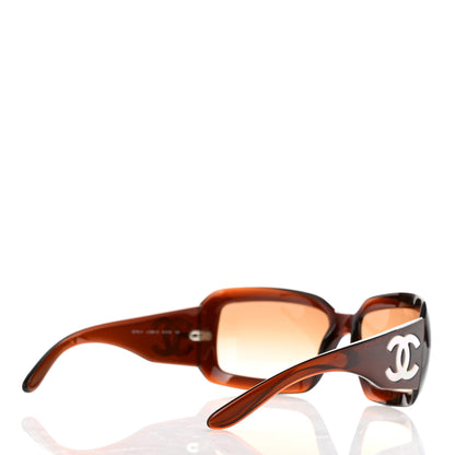 Chanel Mother of Pearl Sunglasses 5076-H Brown 4 of 8