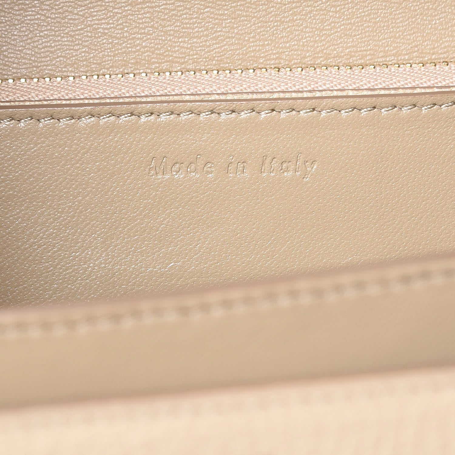 Celine Goatskin Medium Classic Box Flap Bag Dune 6 of 9