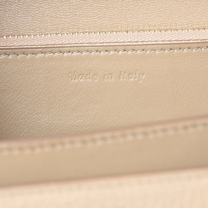 Celine Goatskin Medium Classic Box Flap Bag Dune 6 of 9