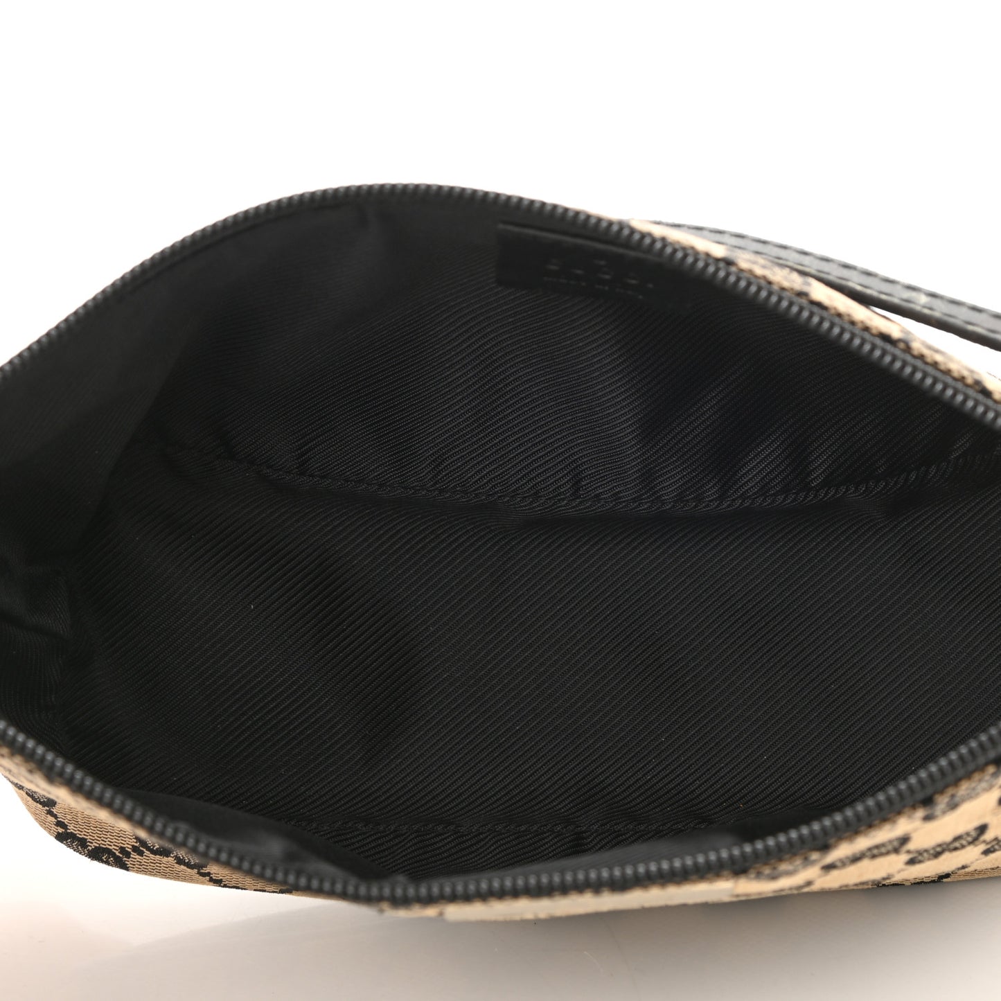 Monogram Web Boat Pochette Black