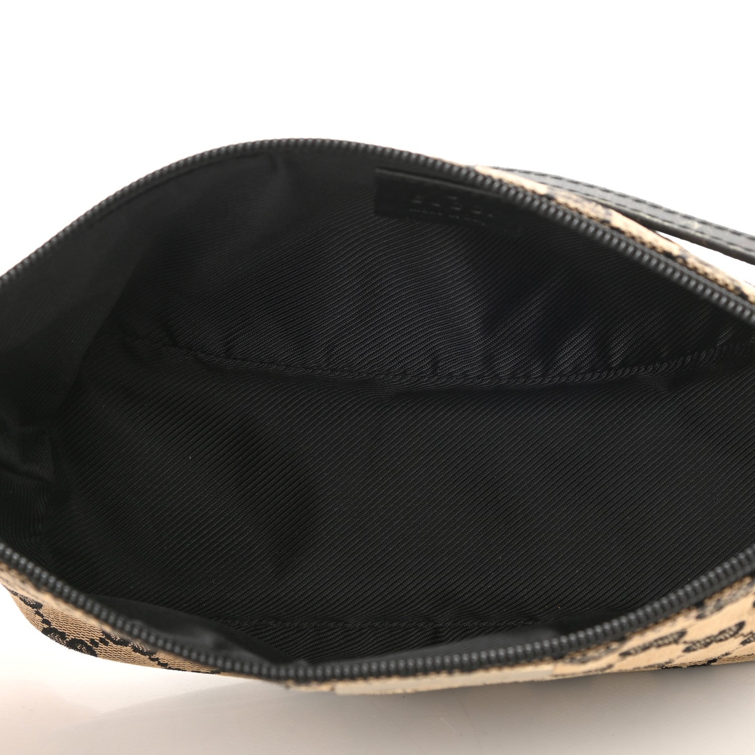 Gucci Monogram Web Boat Pochette Black 5 of 15