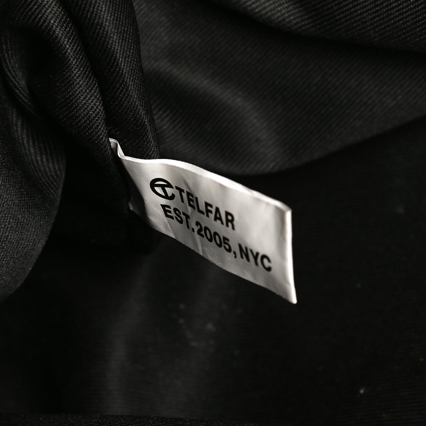 Vegan Leather Medium Shopping Bag Black