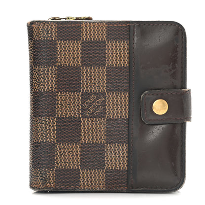 Louis Vuitton Damier Ebene Zippe Zipped Compact Wallet 1 of 14