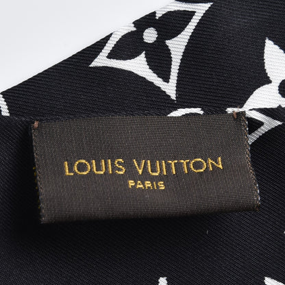 Louis Vuitton Silk Monogram Confidential Bandeau Black 4 of 4