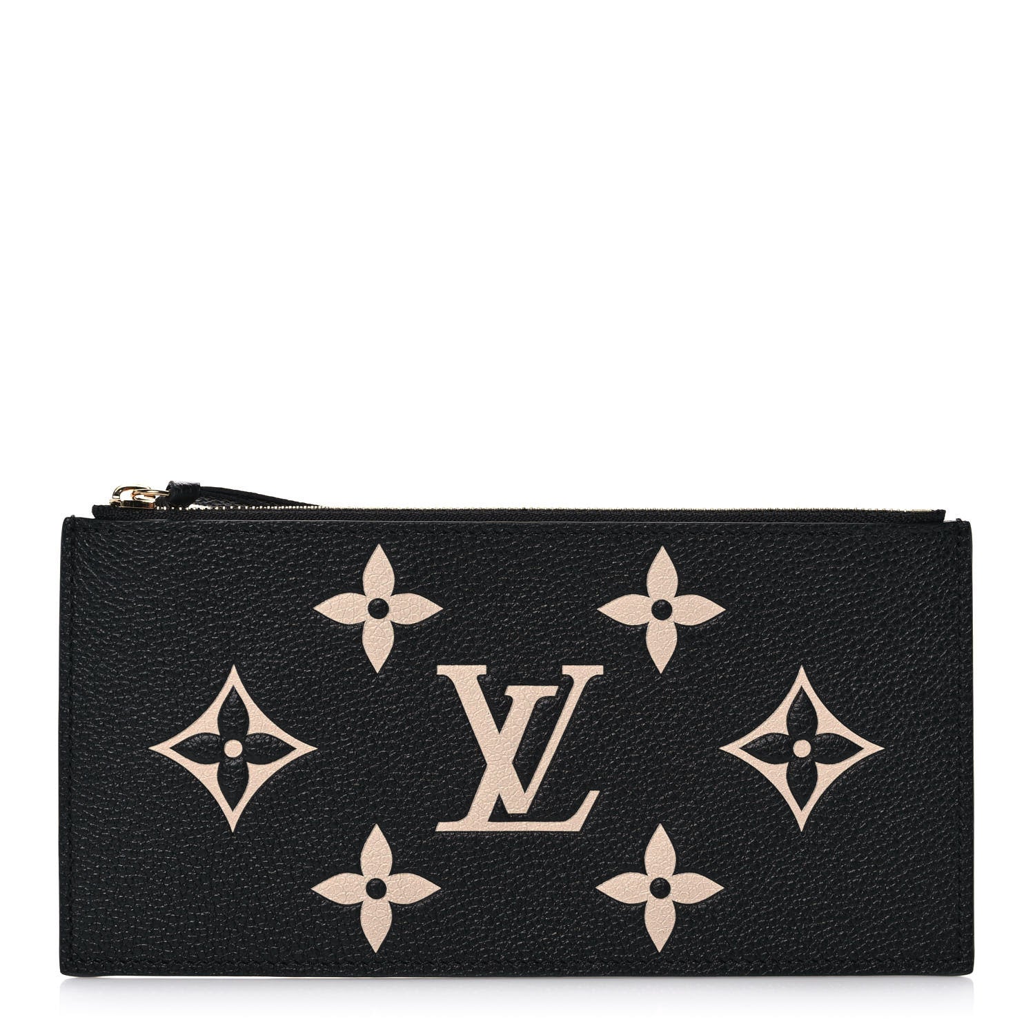 Louis Vuitton Empreinte Monogram Giant Crafty Pochette Felicie Zippered Insert Black 1 of 6