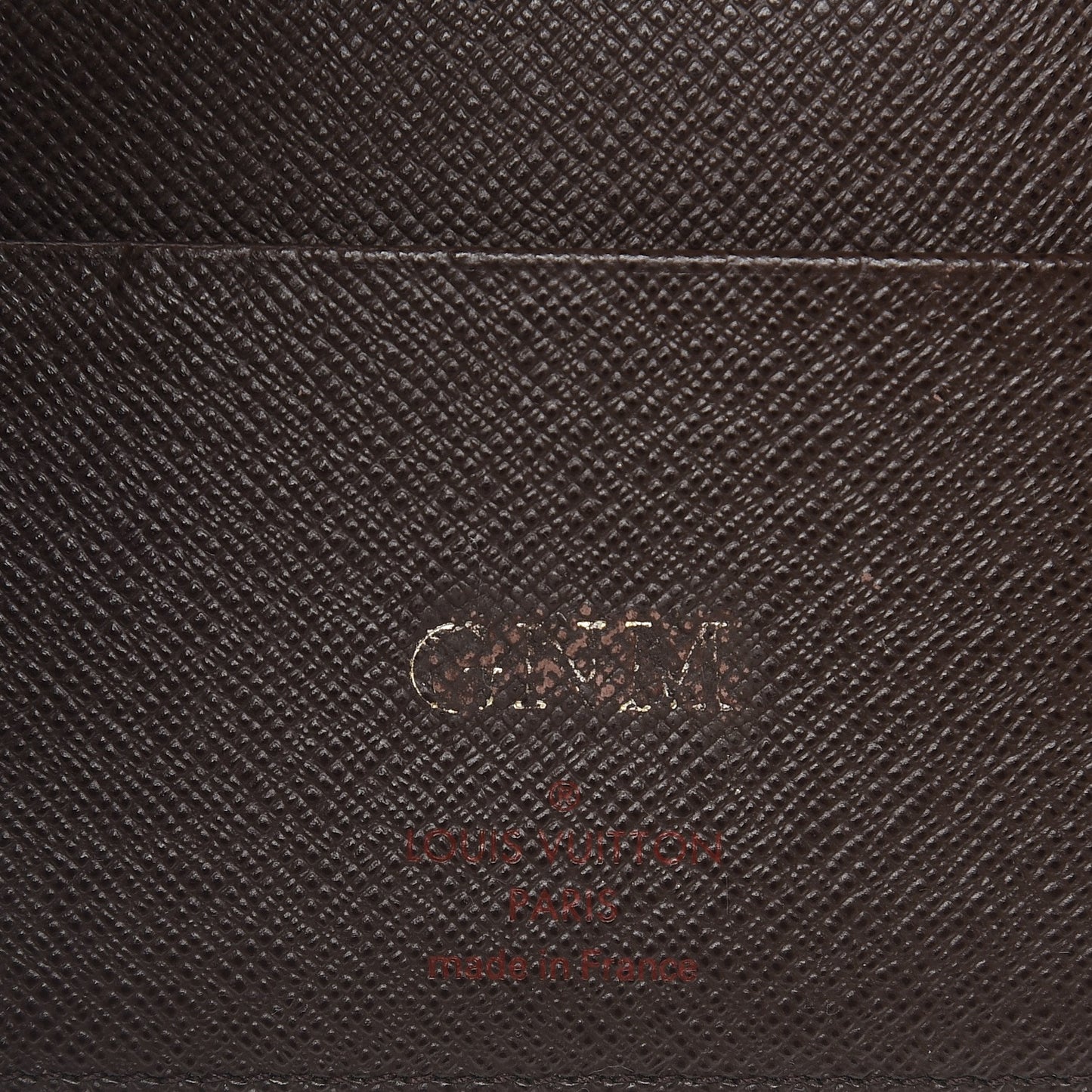 Damier Ebene Medium Ring Agenda Cover