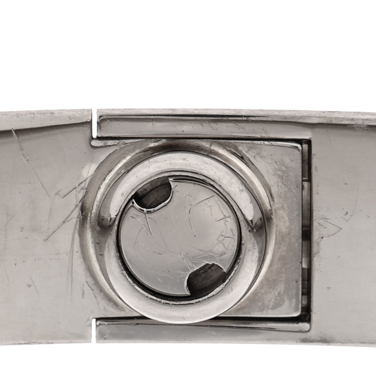 Cartier 18K White Gold LOVE Bracelet 17 6 of 6