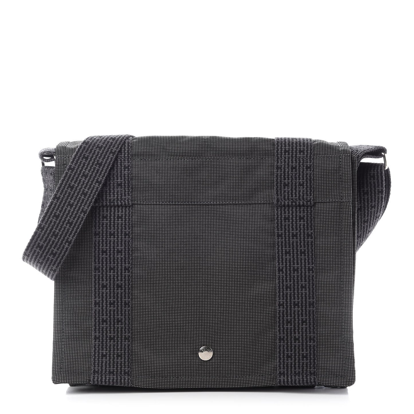 Canvas Herline Messenger Bag Grey
