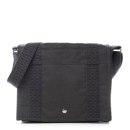 Hermes Canvas Herline Messenger Bag Grey 1 of 7