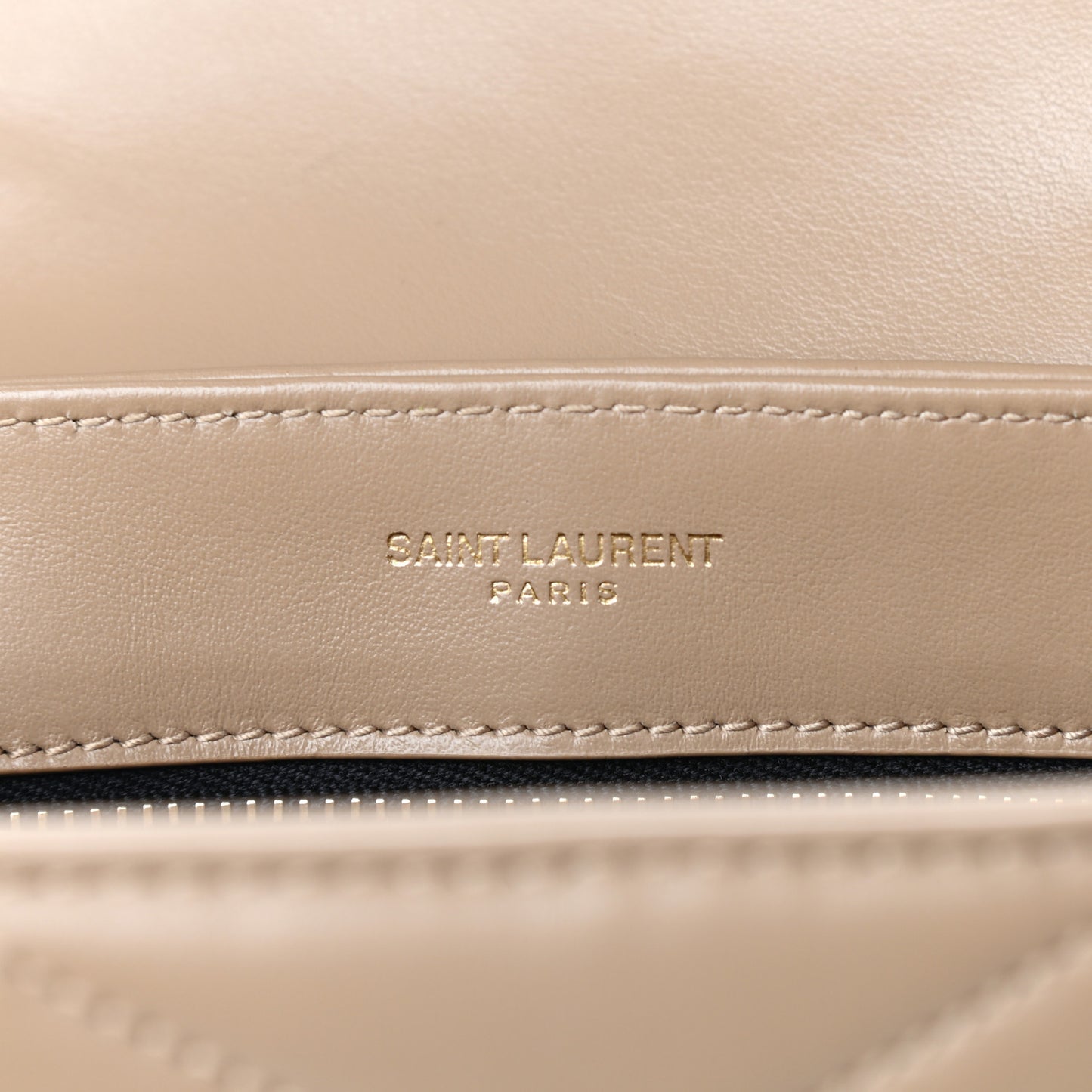 Calfskin Y Quilted Monogram Toy Loulou Crossbody Bag Latte