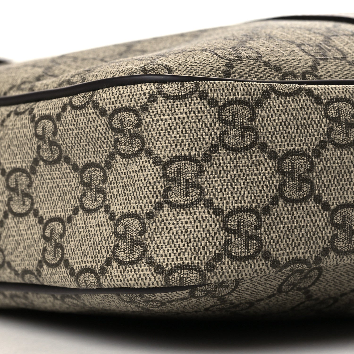 Gucci GG Supreme Monogram Briefcase Dark Brown 9 of 10