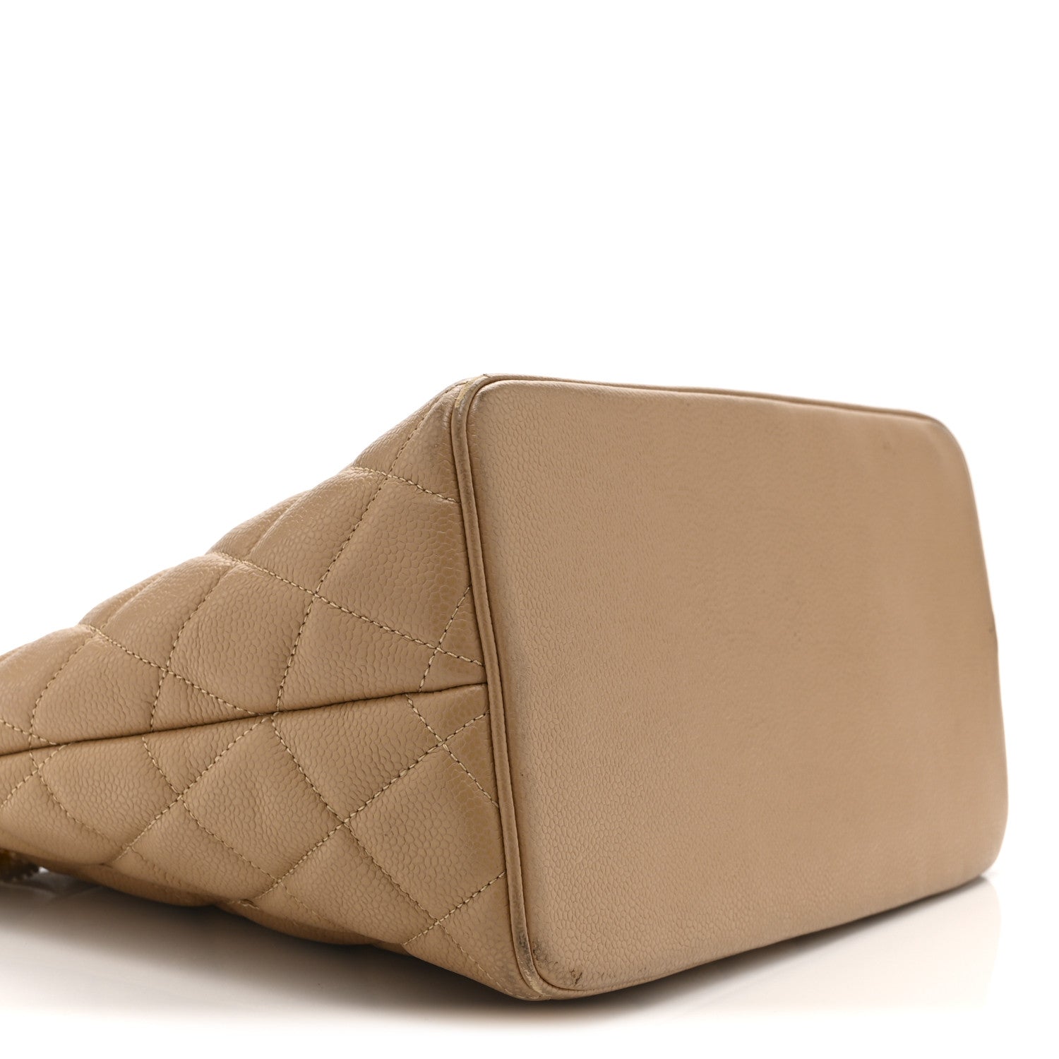 Chanel Caviar Quilted Medallion Tote Beige 9 of 10