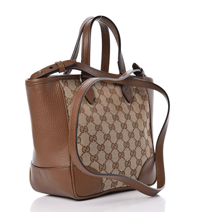 Gucci Monogram Small Bree Tote Beige Tabacco 3 of 10