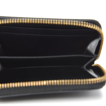 Givenchy Textured Coated Canvas Rottweiler Print Zip Wallet Black 5 of 9
