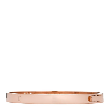Hermes 18K Rose Gold Diamond PM H D'Ancre Bracelet SH 2 of 4